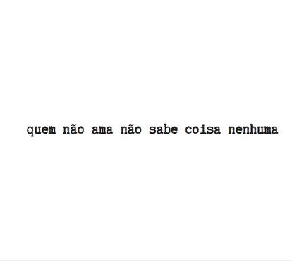 O amor é...