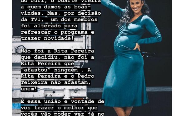 Dança com as estrelas, Rita Pereira, Pedro Teixeira, Sr. alberto, TVI