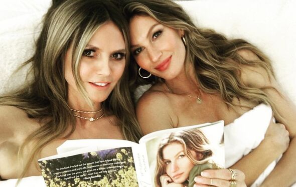 Heidi Klum e Gisele Bündchen