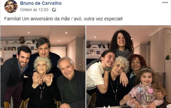 bruno de carvalho, família