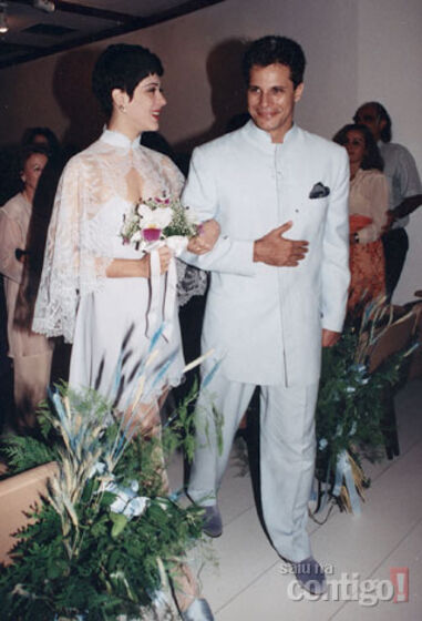 Claudia Raia e Edson Celulari