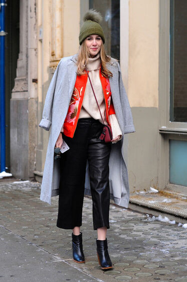Ankle boots com culottes