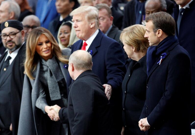 Donald Trump, Melania, Putin