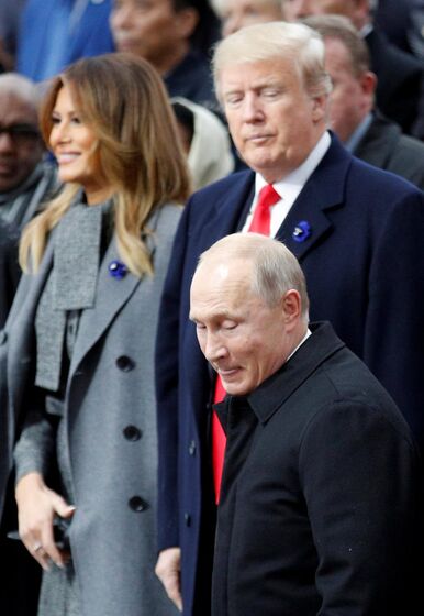 Donald Trump, Melania, Putin