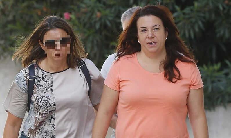 Rosa Grilo à chegada ao Tribunal de Vila Franca de Xira