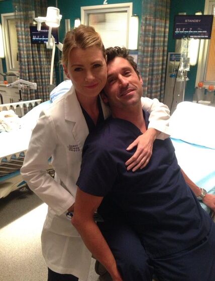 Ellen Pompeo e Patrick Dempsey