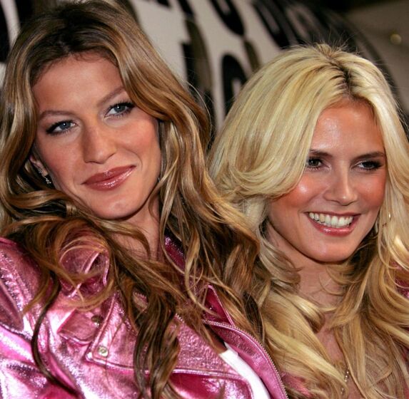 Heidi Klum e Gisele Bündchen