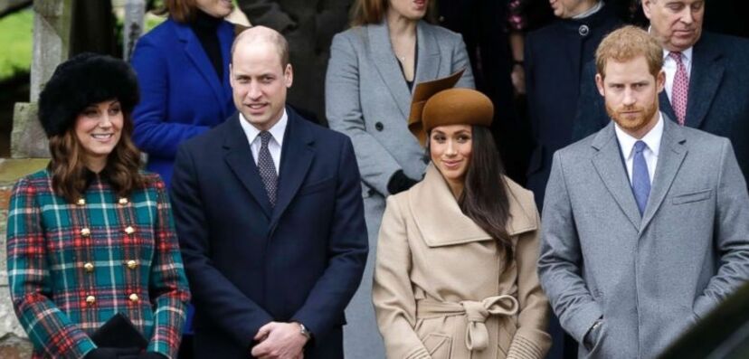 William e Kate, Meghan e Harry