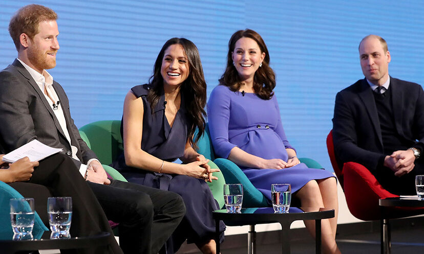 William e Kate, Meghan e Harry