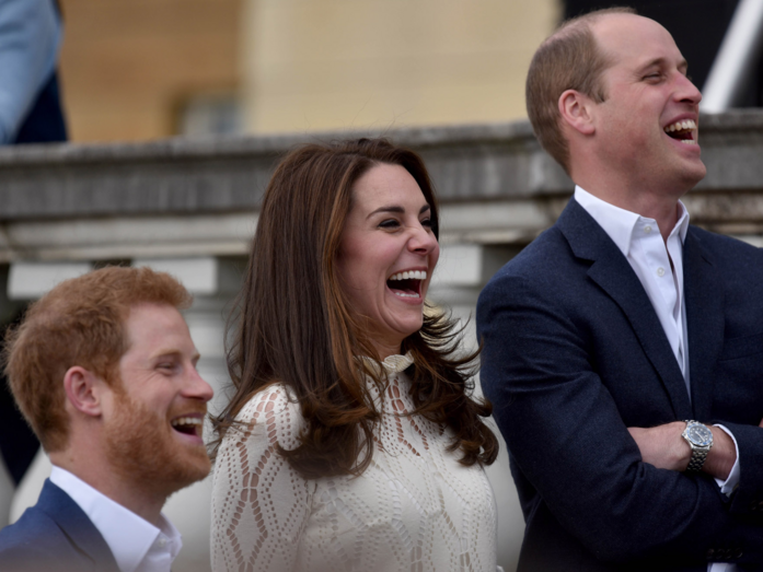 William e Kate, Meghan e Harry