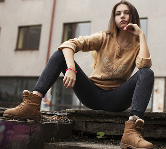 Combat boots ou botas militar
