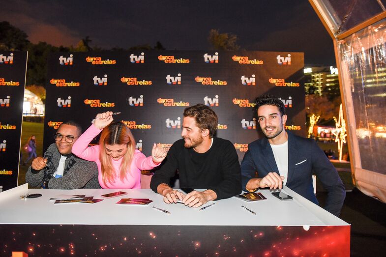 Dança com as Estrelas, Pedro Teixeira, Rita Pereira, Jessica Athayde, Bárbara Bandeira, Badoxa, Vitor Hugo, Kelly Bailey, André Costa, José Condessa, Duarte Vieira, Wonderland, Lisboa, Autógrafos, Parque Eduardo XVII