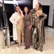Dolores Aveiro com as filhas