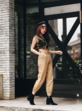 Street style cargo pants