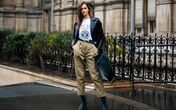 Street style cargo pants