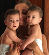 luciana abreu, filhas, gémeas