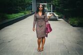 Vestido envelope ou linha A