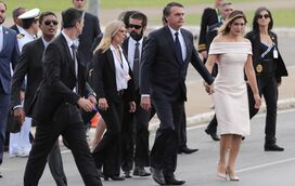 O vestido da nova primeira-dama do Brasil que está a dar que falar