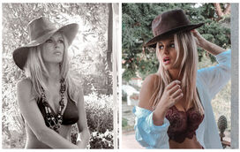 Que arraso! Júlia Palha tem a sensualidade estonteante de Brigitte Bardot