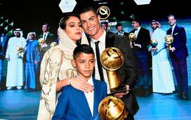 Georgina Rodríguez usou 'hijab' em gala no Dubai