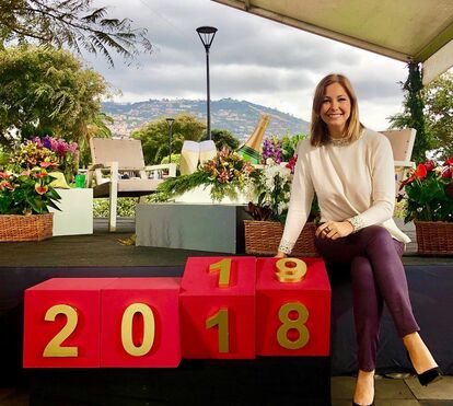 Vanessa Oliveira celebra novo ano no Funchal