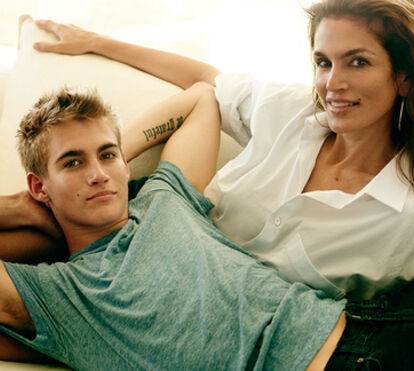 Tragédia na família de Cindy Crawford. Morreu o seu único filho, aos 27 anos