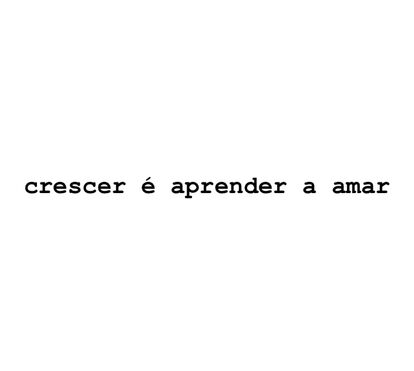 O amor é...
