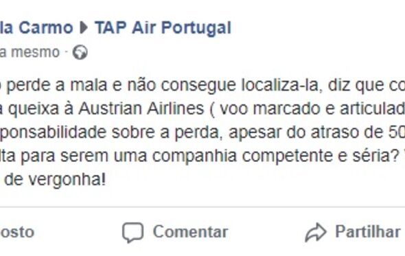 Dalila Carmo TAP