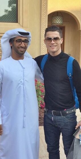 Cristiano Ronaldo, Ahmed Al Mazrooei, Dubai