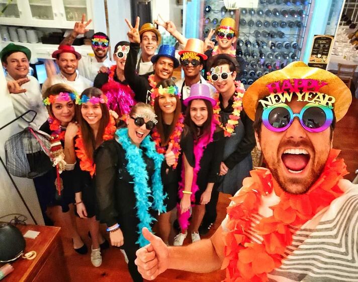 famosos, ano novo, passagem de ano, revéillon, 2019, 2018, festa, Lourenço Ortigão