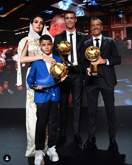 dubai, ronaldo, georgina