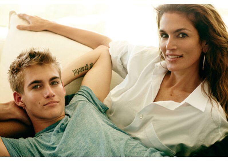 Presley Gerber e Cindy Crawford