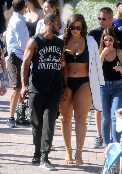 Ashley Graham e o marido, Justin Ervin