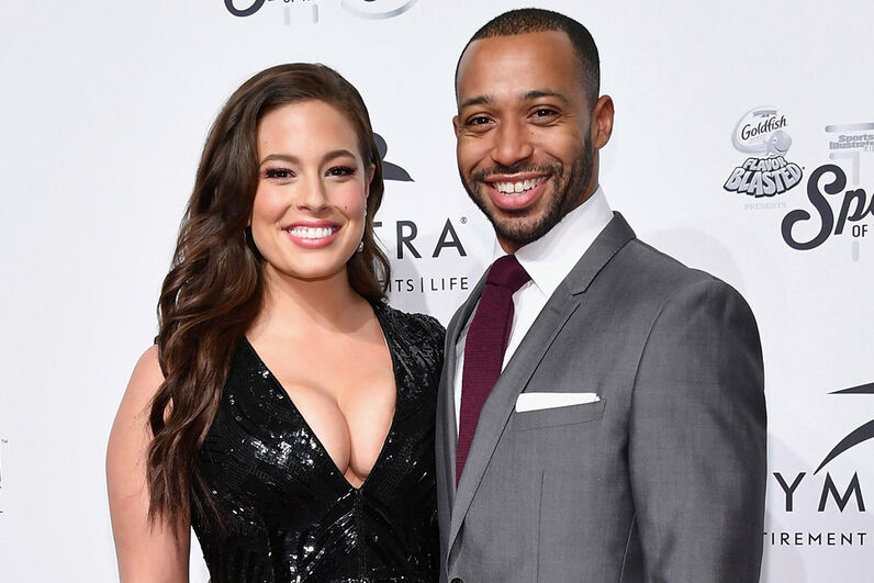 Ashley Graham e o marido, Justin Ervin