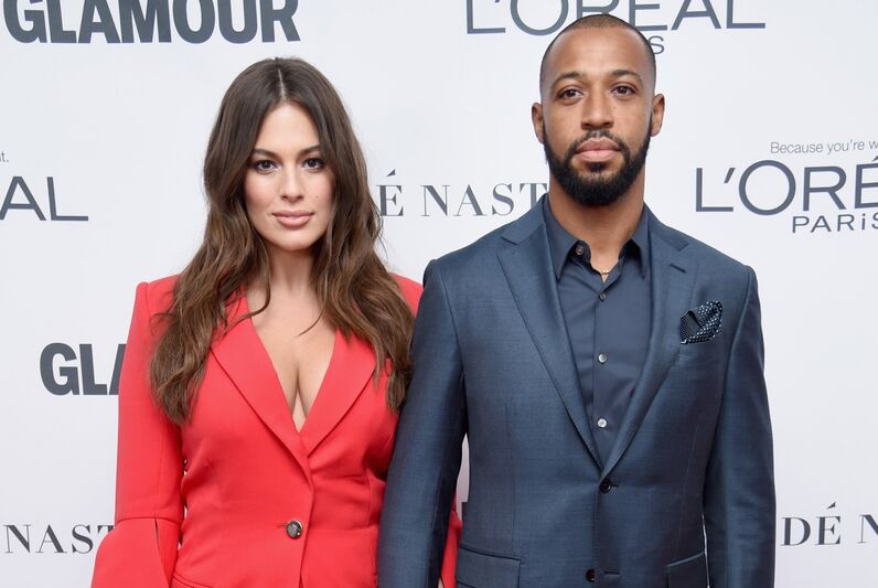 Ashley Graham e o marido, Justin Ervin