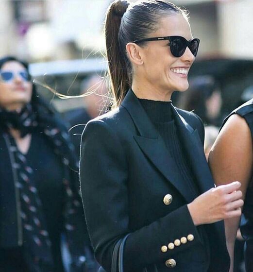 Tendência penteados: rabos-de-cavalo