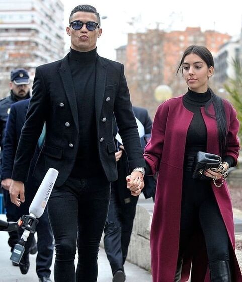 Cristiano Ronaldo, Georgina Rodríguez, tribunal