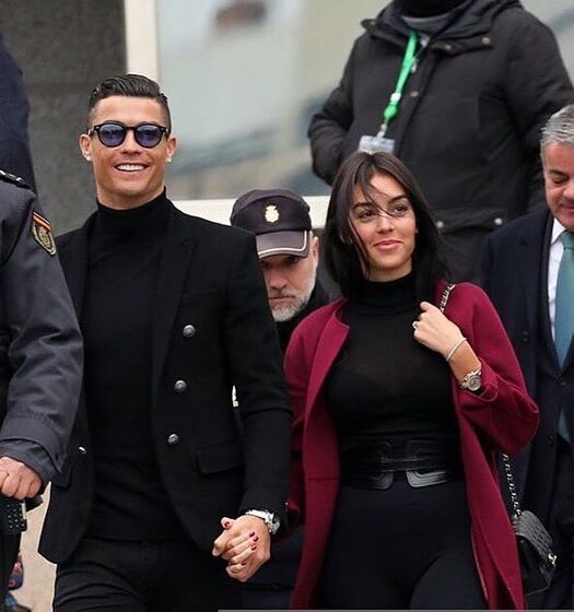 Cristiano Ronaldo, Georgina Rodríguez, tribunal