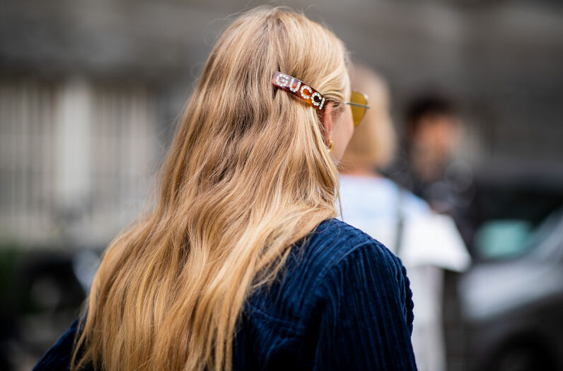 Street style ganchos de cabelo