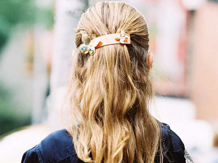 Street style ganchos de cabelo