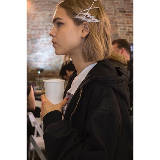 Street style ganchos de cabelo