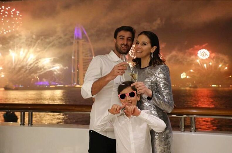 Cristiano Ronaldo e amigos aproveitam hospitalidade de milionário do Dubai