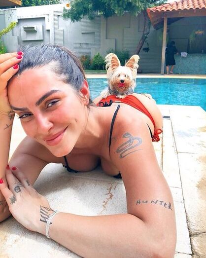 A temperatura subiu! As férias escaldantes de Cleo Pires
