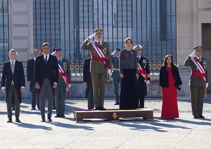 Felipe derretido com Letizia no primeiro ato oficial de 2019
