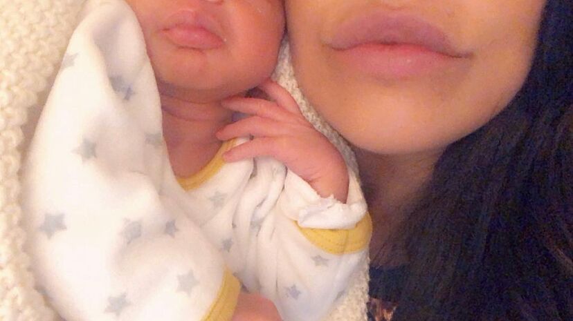 Os primeiros dias de Rita Pereira com o bebé Lonô