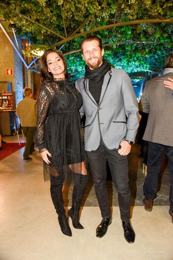 Mónica Sofia e Rubim Fonseca