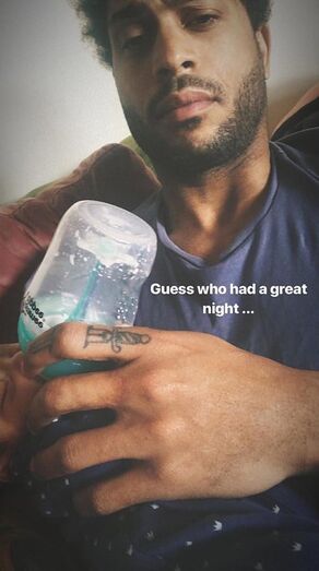 Os primeiros dias de Rita Pereira com o bebé Lonô