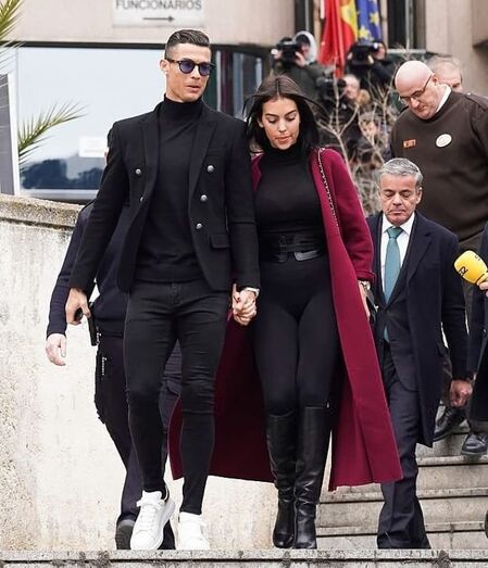 Estilo de Georgina Rodríguez em tribunal chama atenção