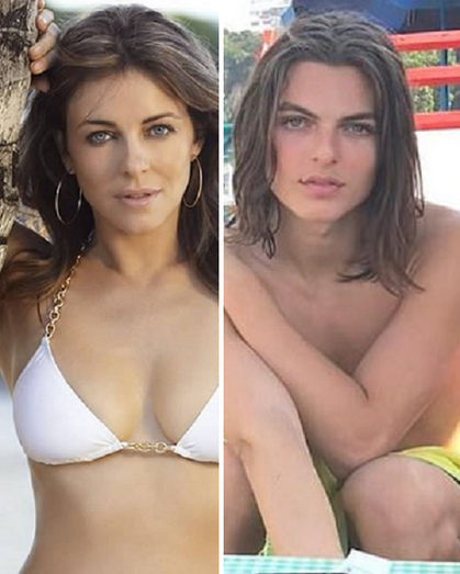 Elizabeth Hurley, filho