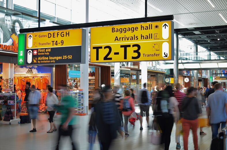 aeroporto, chegadas, Amsterdão, holanda, viagens, viajar